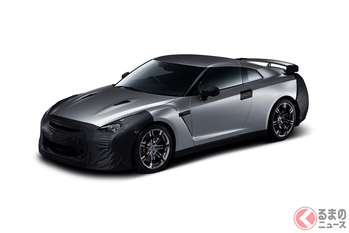 東京モーターショー2007の発表前に公開された「NISSAN GT-R」