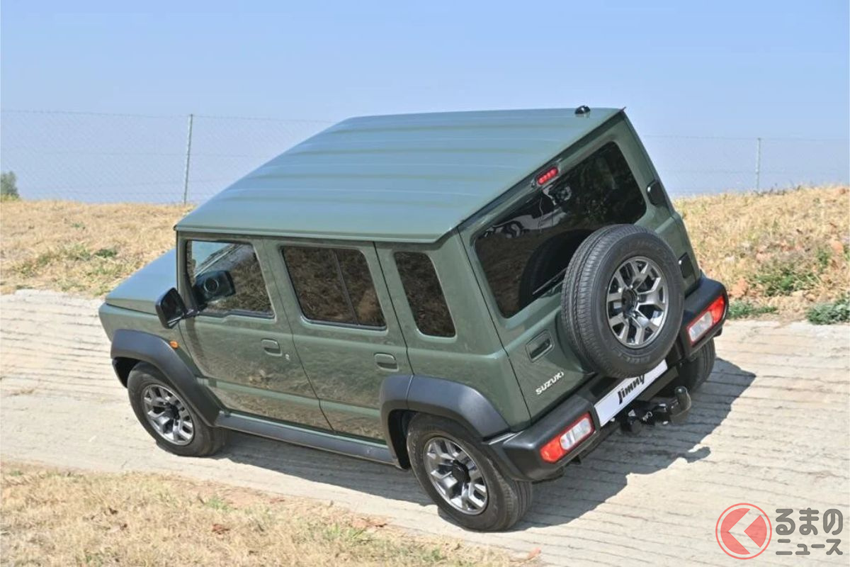 世界各国で販売され始めている「ジムニー5ドア」