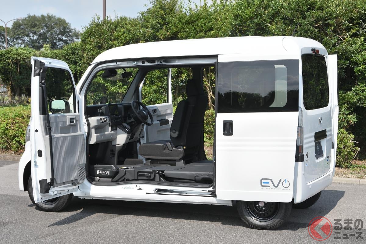1人乗りもある! 新型「N-VAN e:」に設定されたグレードとは?