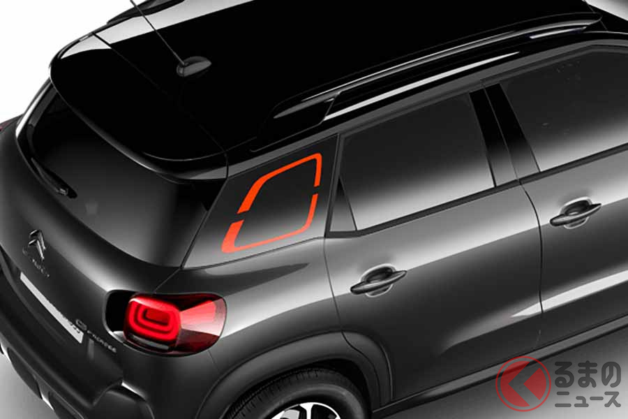 シトロエン「C3エアクロス・オレンジ」