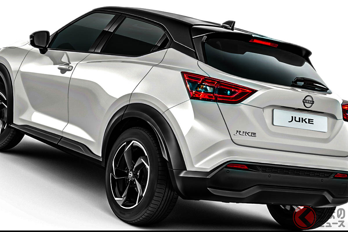 ブラックのルーフがクール! 日産「ジューク シャドウ」