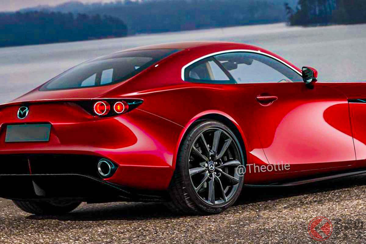 マツダ「RX-9」の予想CG (Photo:Theo throttle氏)