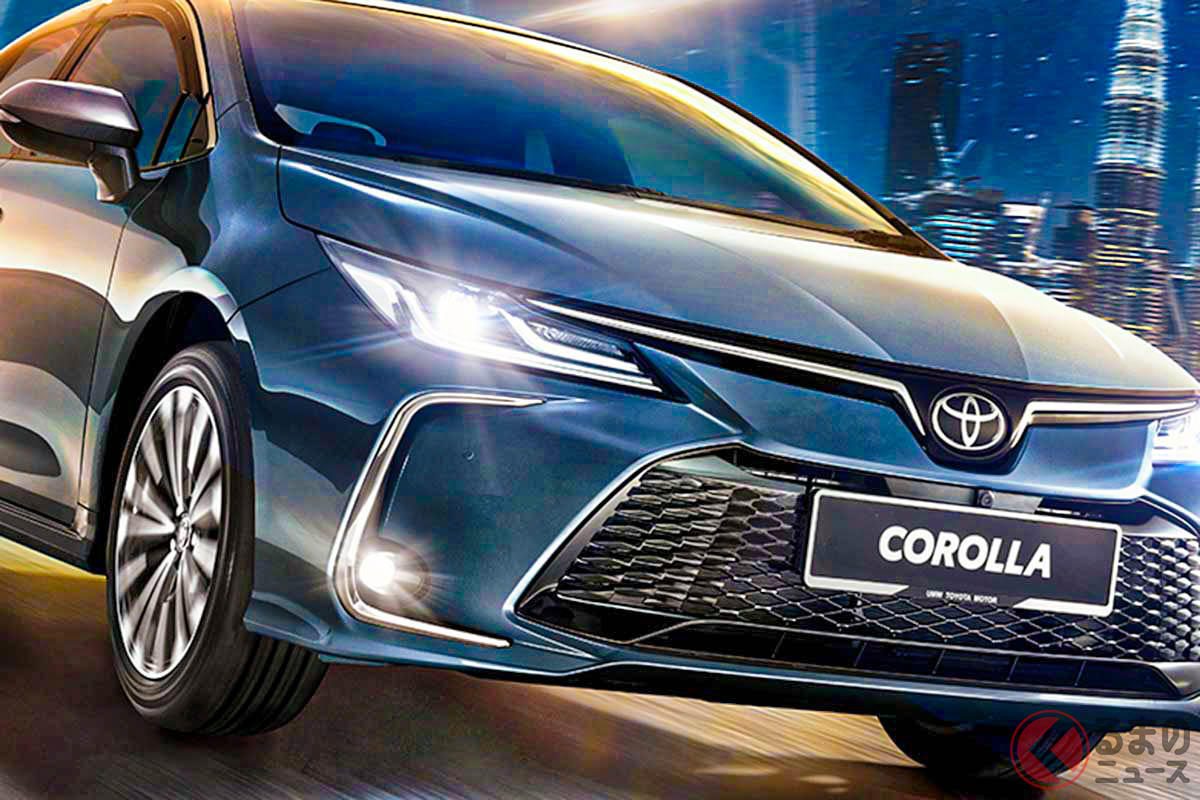 めっちゃ精悍! トヨタ新型「カローラ」
