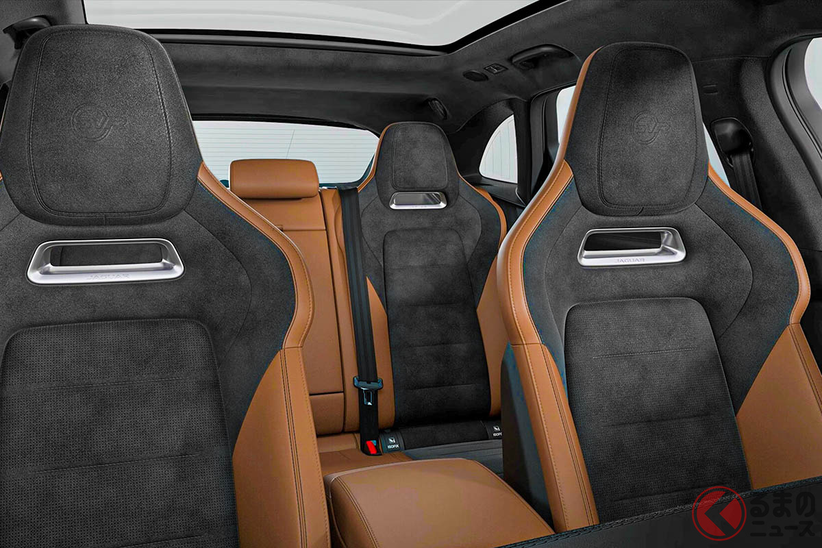 内装めちゃカッコイイ! ジャガー「F-PACE SVR」