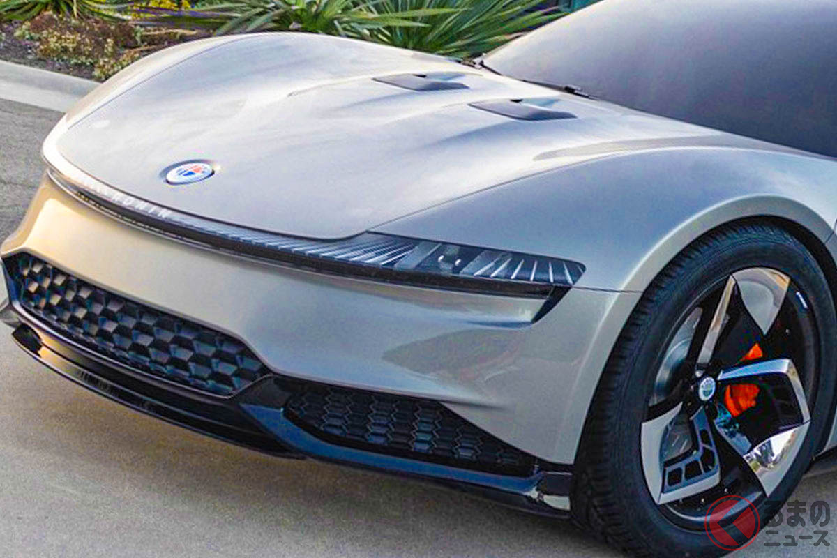 4ドアでガルウィングでオープン…? フィスカー新型「ローニン」