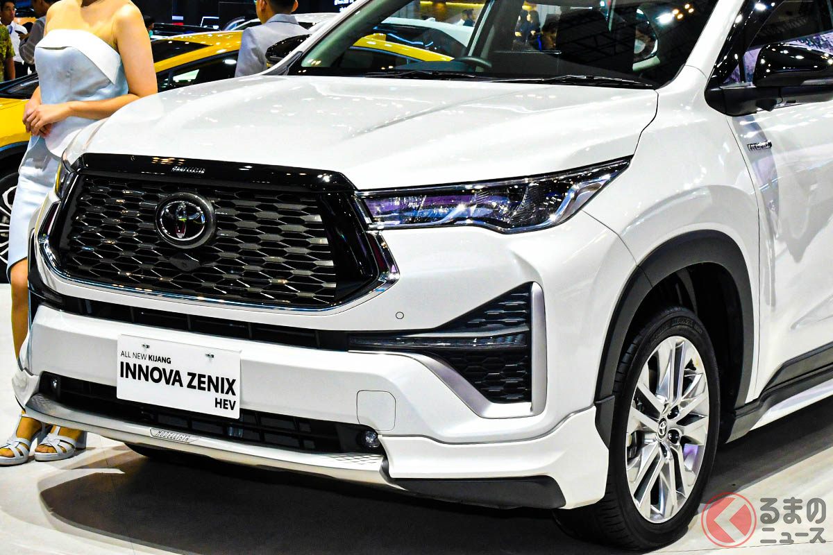 栄誉ある賞を受賞したトヨタ「イノーバハイクロス」