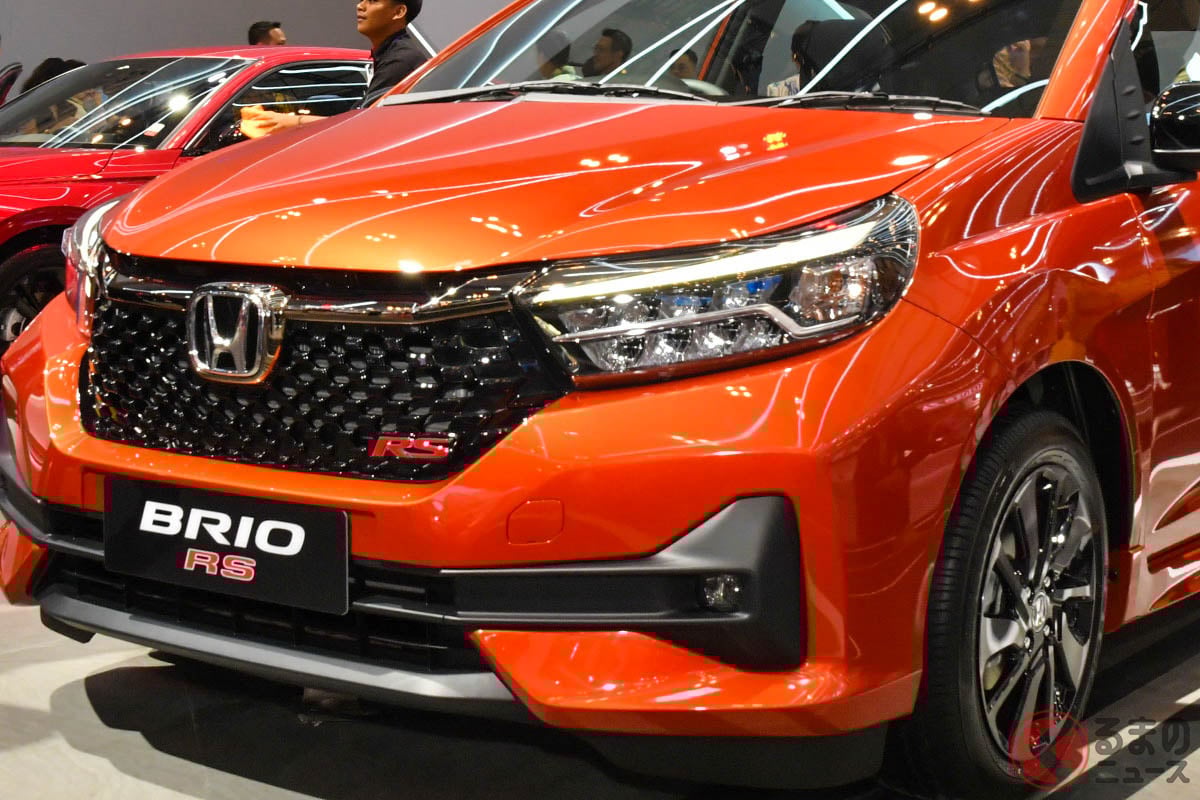 精悍顔がカッコイイ! ホンダ新型「ブリオ」