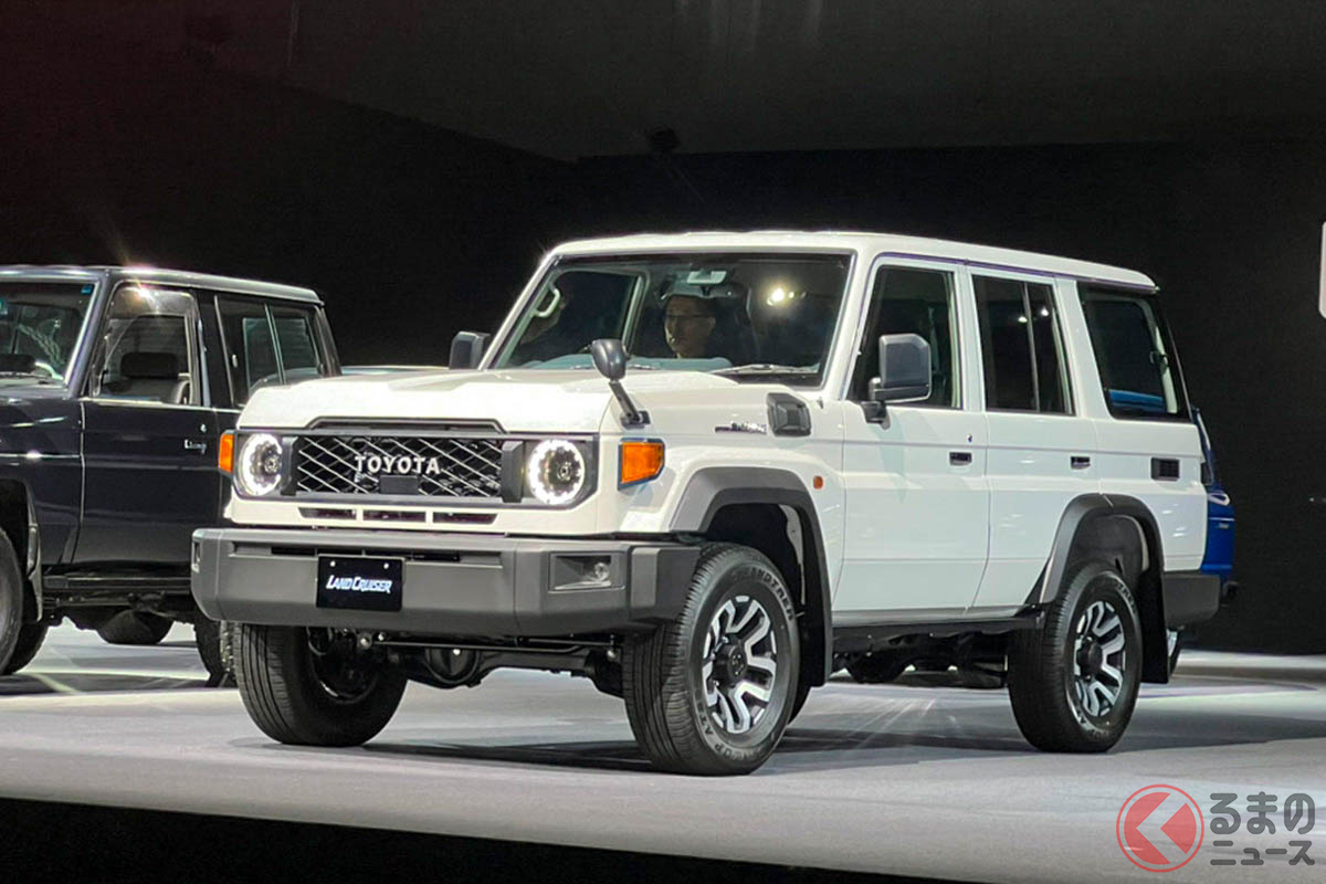 9年ぶりに復活となる新型「ランドクルーザー70」