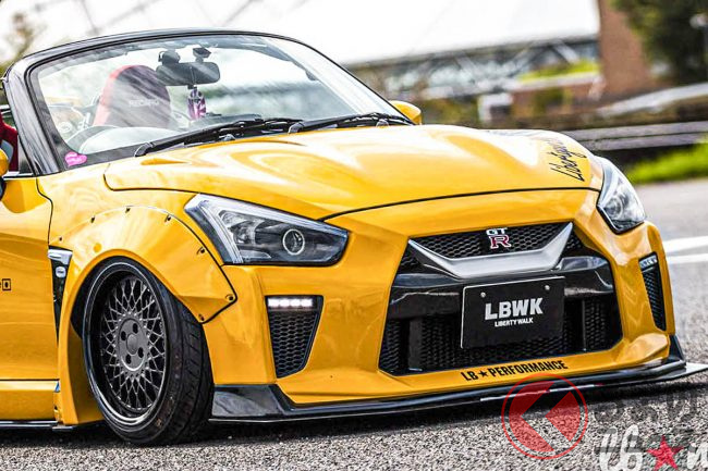 軽GT-R」が凄すぎる!? ド迫力ワイドボディがカッコいい！ 存在感ある謎