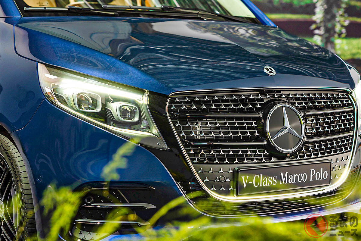 超豪華内装がイイ! メルセデス・ベンツ新型「Vクラス マルコ・ポーロ」