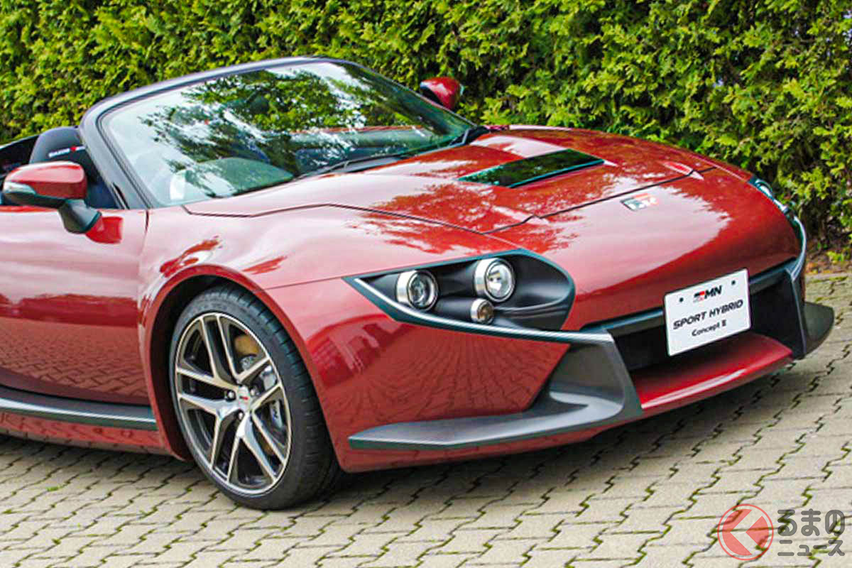 これは…カッコイイ! トヨタ「GRMN SPORTS HYBRID Concept II」