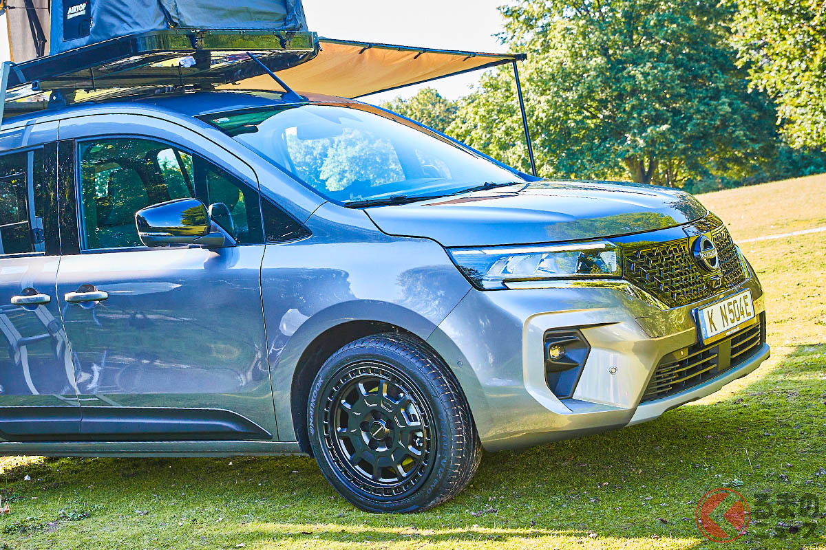 日産のコンパクトミニバンにキャンプ仕様! 新型「タウンスターEVコンビ キャンピングカー仕様」