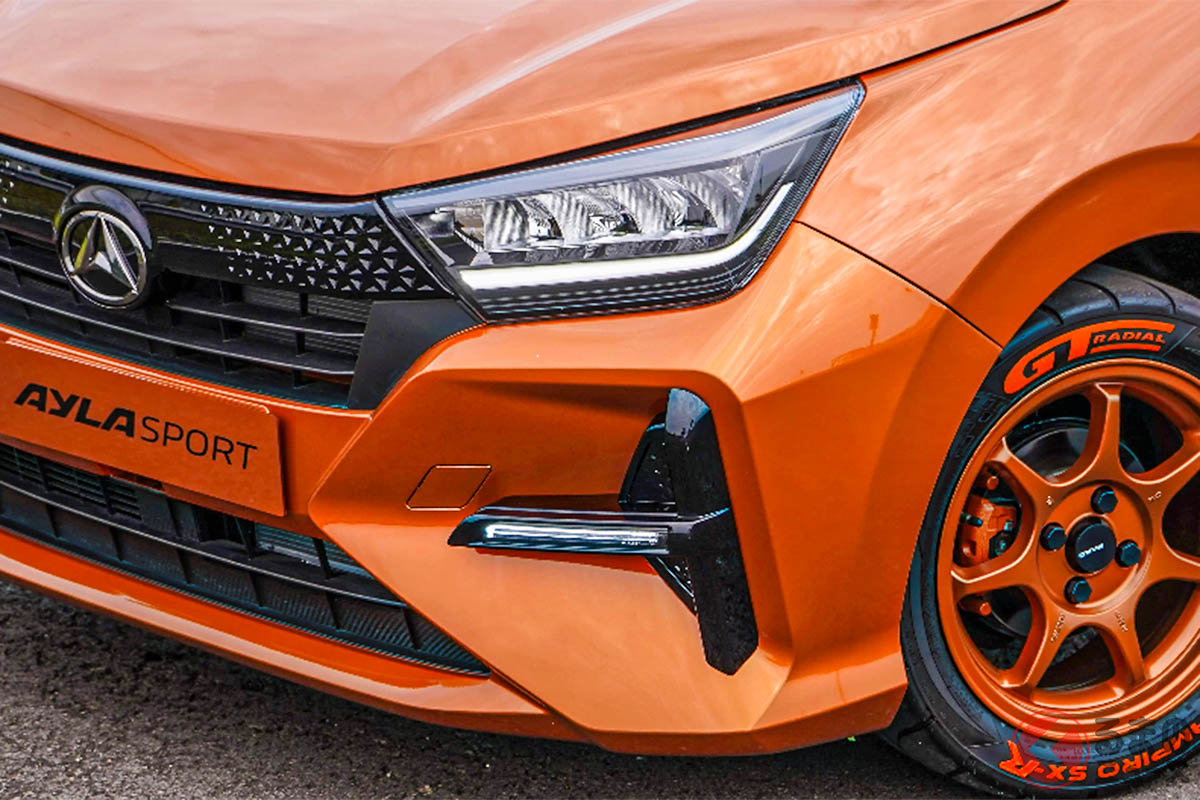 ダイハツのインドネシア法人が発表した新型「アイラスポーツ」