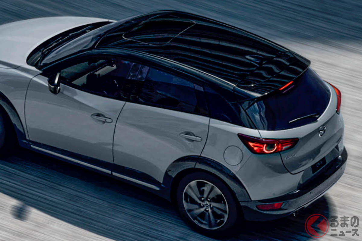 新デザインのホイールもカッコイイ! マツダ新型「CX-3」