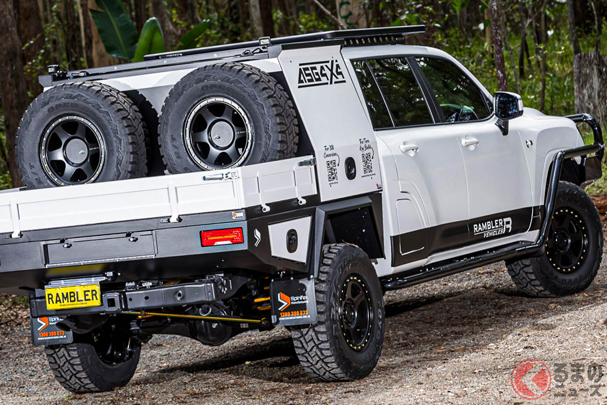 まさかの「ランクルトラック」!? 豪のカスタムショップ「Rambler VEHICLES」が販売するモデル
