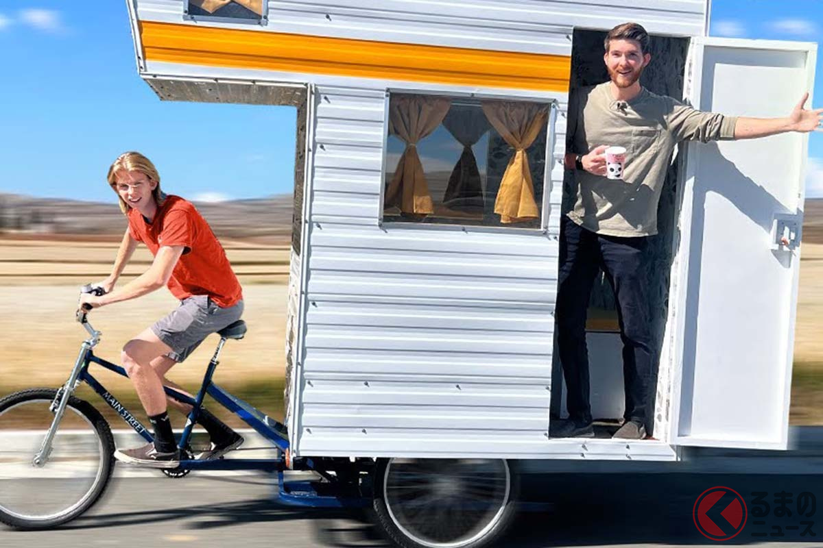 ええ!まさかのキャンピング”チャリ”爆誕?