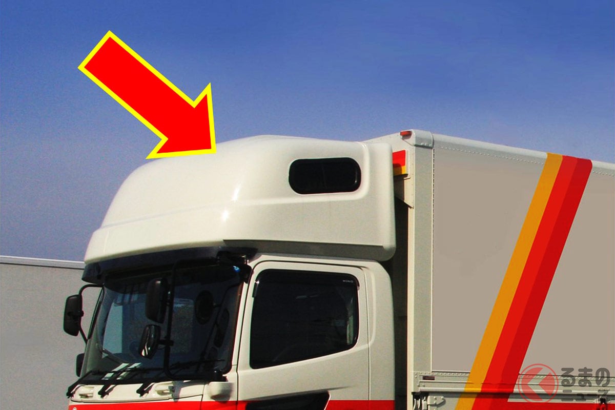 大型トラックなどに付いている「謎の小部屋」内部はどうなってる? どんな使い方が出来る?(画像はイメージ)