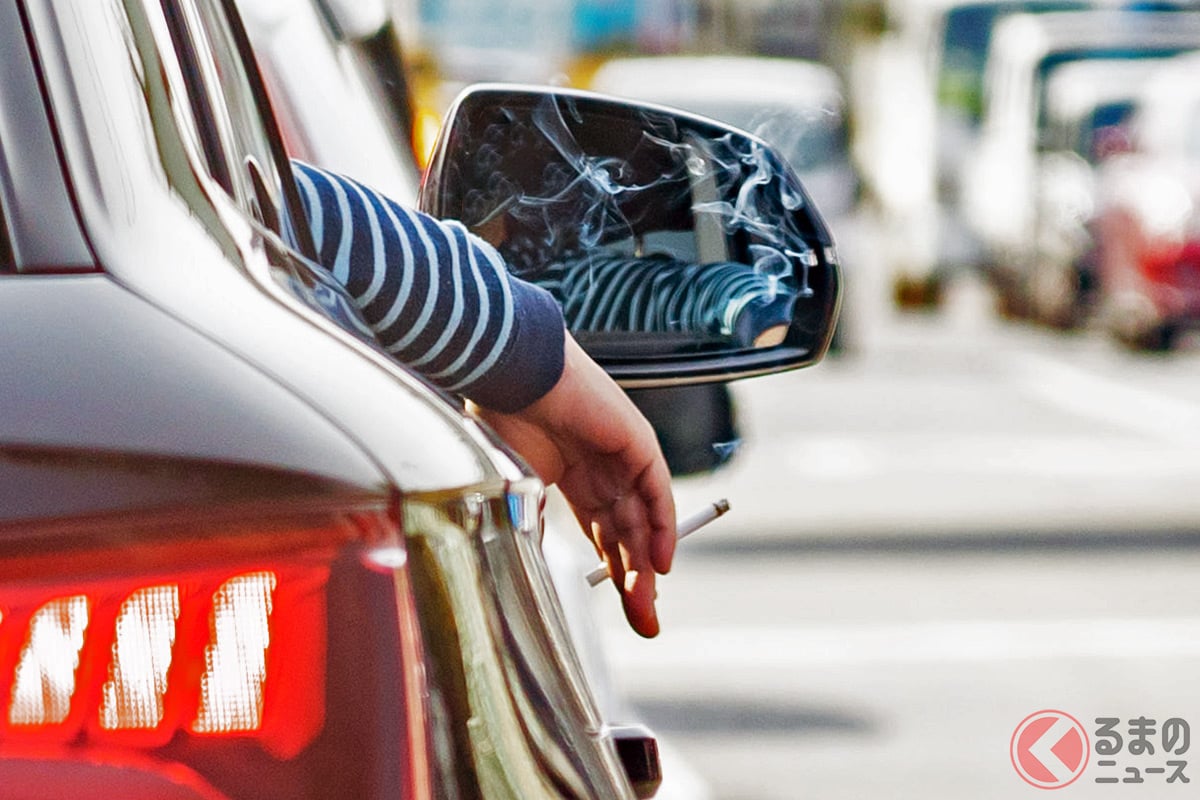 喫煙自体は「悪」ではないにしろ… 運転中の「タバコ出し」は迷惑?(画像はイメージ)