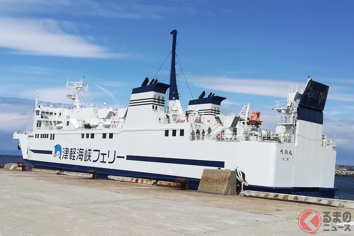 愛車と快適に移動できるカーフェリー