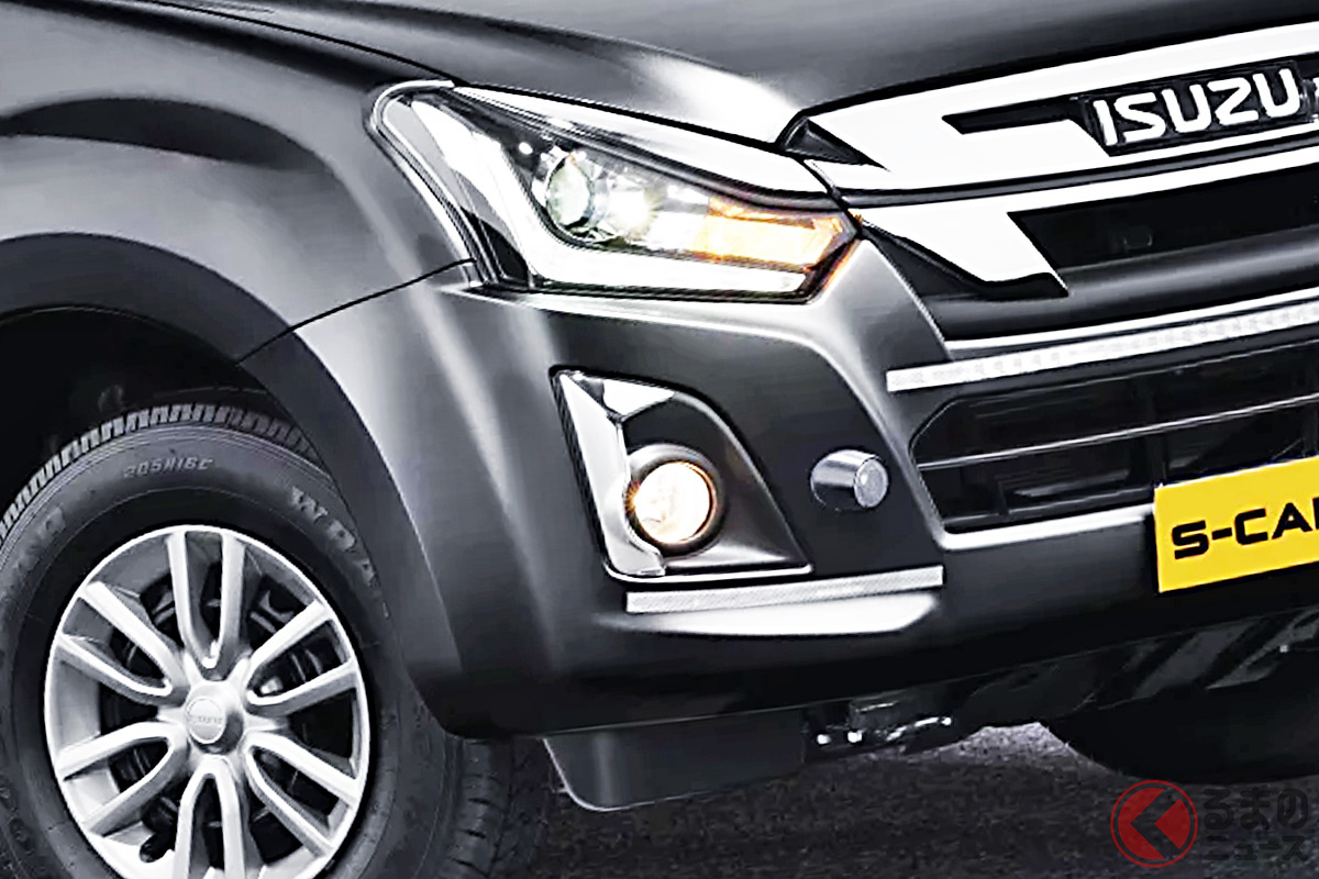 いすゞの新型ピックアップトラック「D-MAX S-CAB Z」