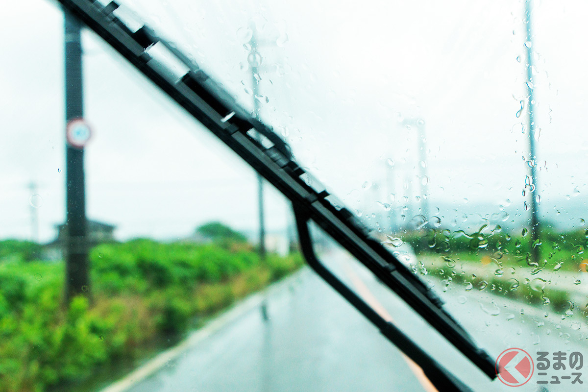 ほかの装備は進化しているのに… ワイパーは不変?