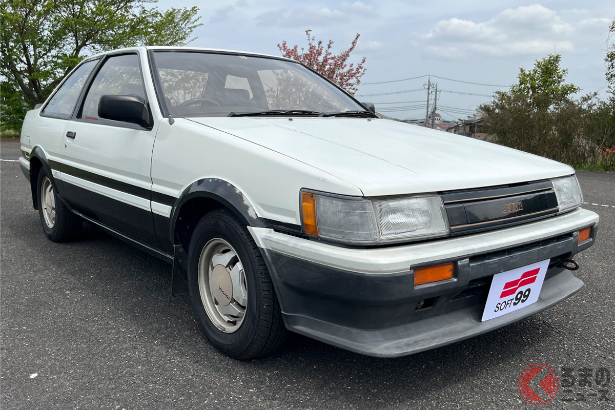 ベースとなる車両は “フルノーマル”“低走行””ワンオーナー”とまさに奇跡の1台と言えるレベルの「トヨタ AE86(ハチロク) レビン」
