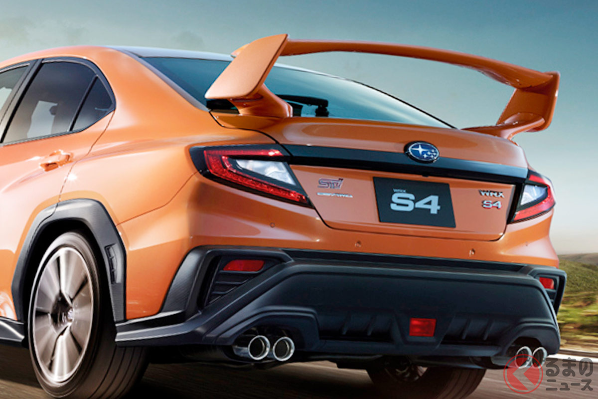 WRXの大型リヤウイングついに復活!