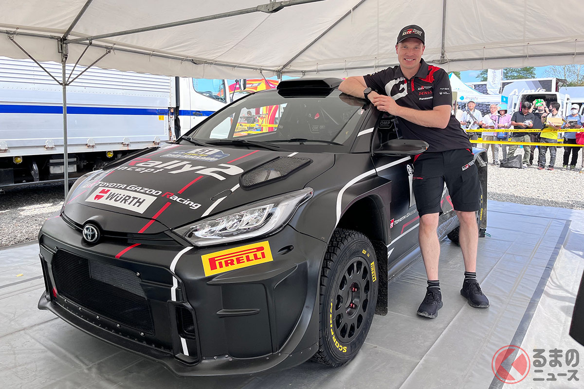 GR YARIS JP4-RALLY2とヤリ-マティ・ラトバラ氏