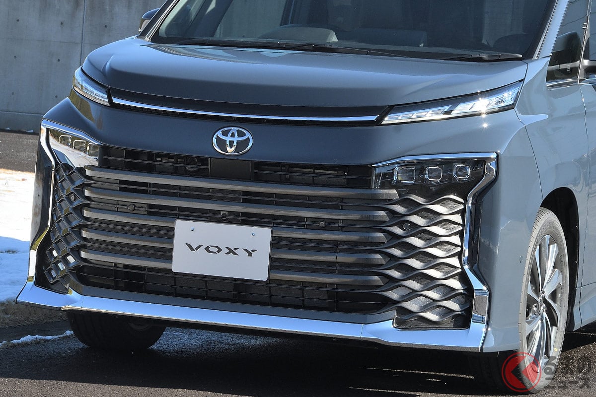 2022年1月に全面刷新したトヨタ「ヴォクシー」