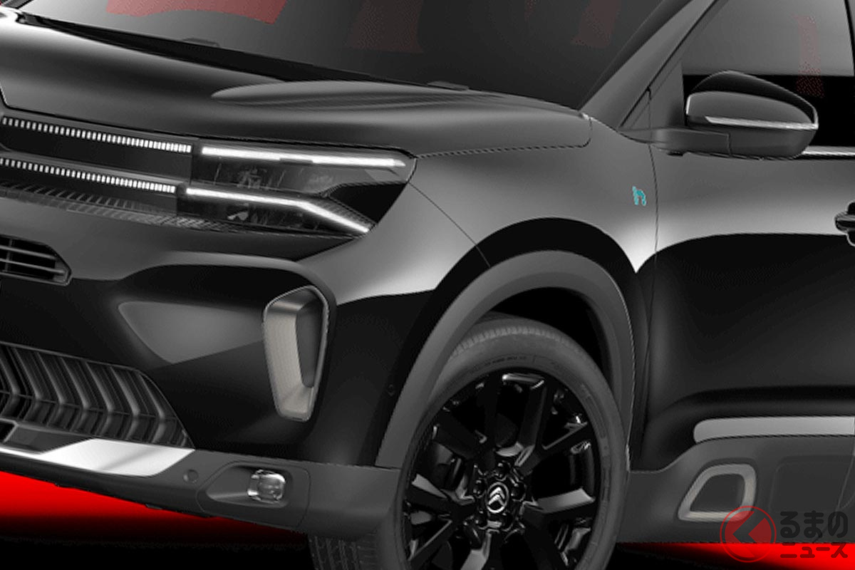 新型「C5エアクロスSUV」の限定車「エディション・ノアール」