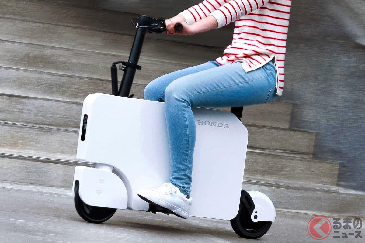 ホンダの新しい折りたたみバイク 新型「モトコンパクト」