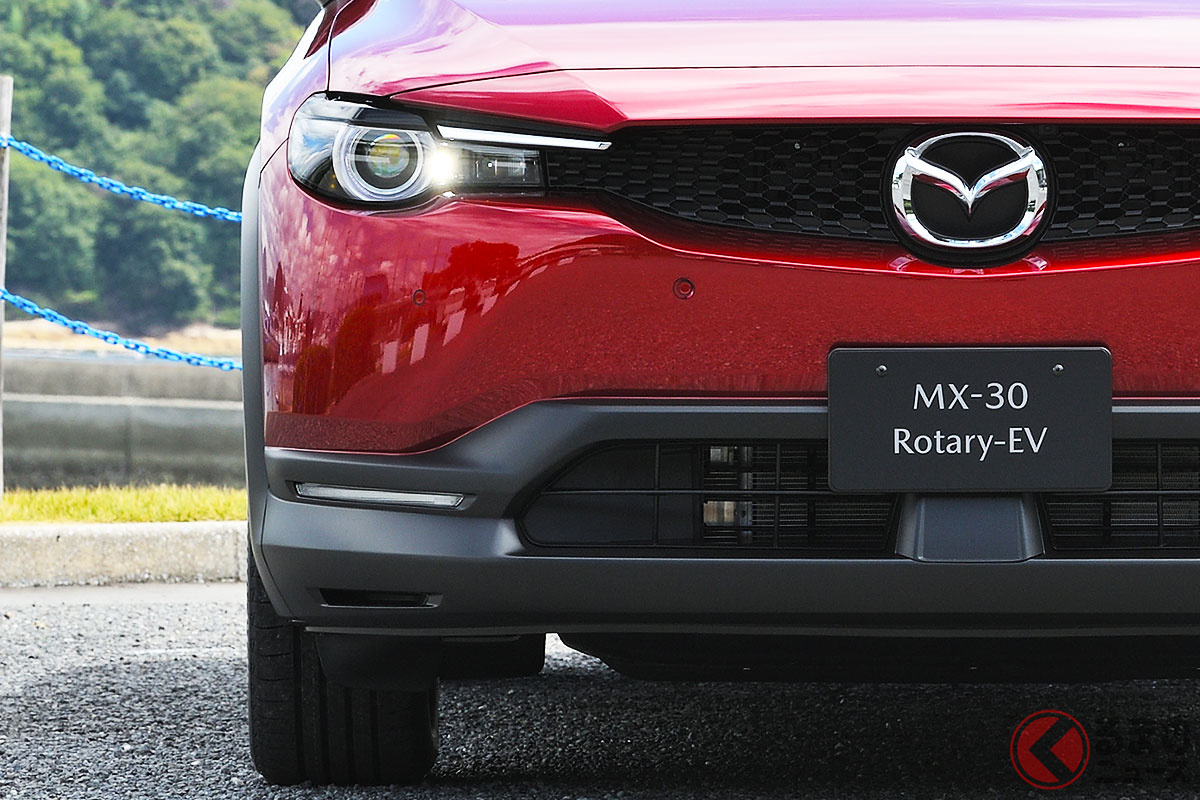 ロータリーエンジンを搭載した「MX-30 e-SKYACTIV R-EV」