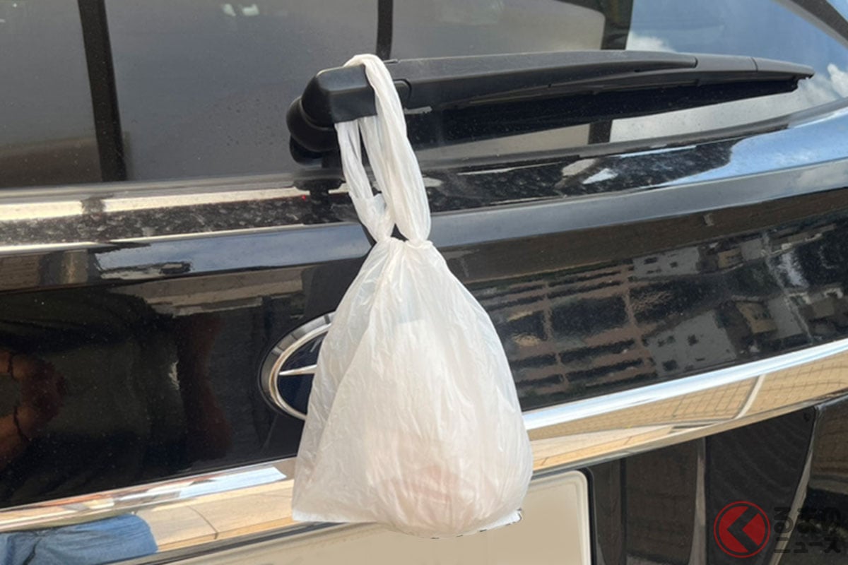 謎のビニール袋の正体は?