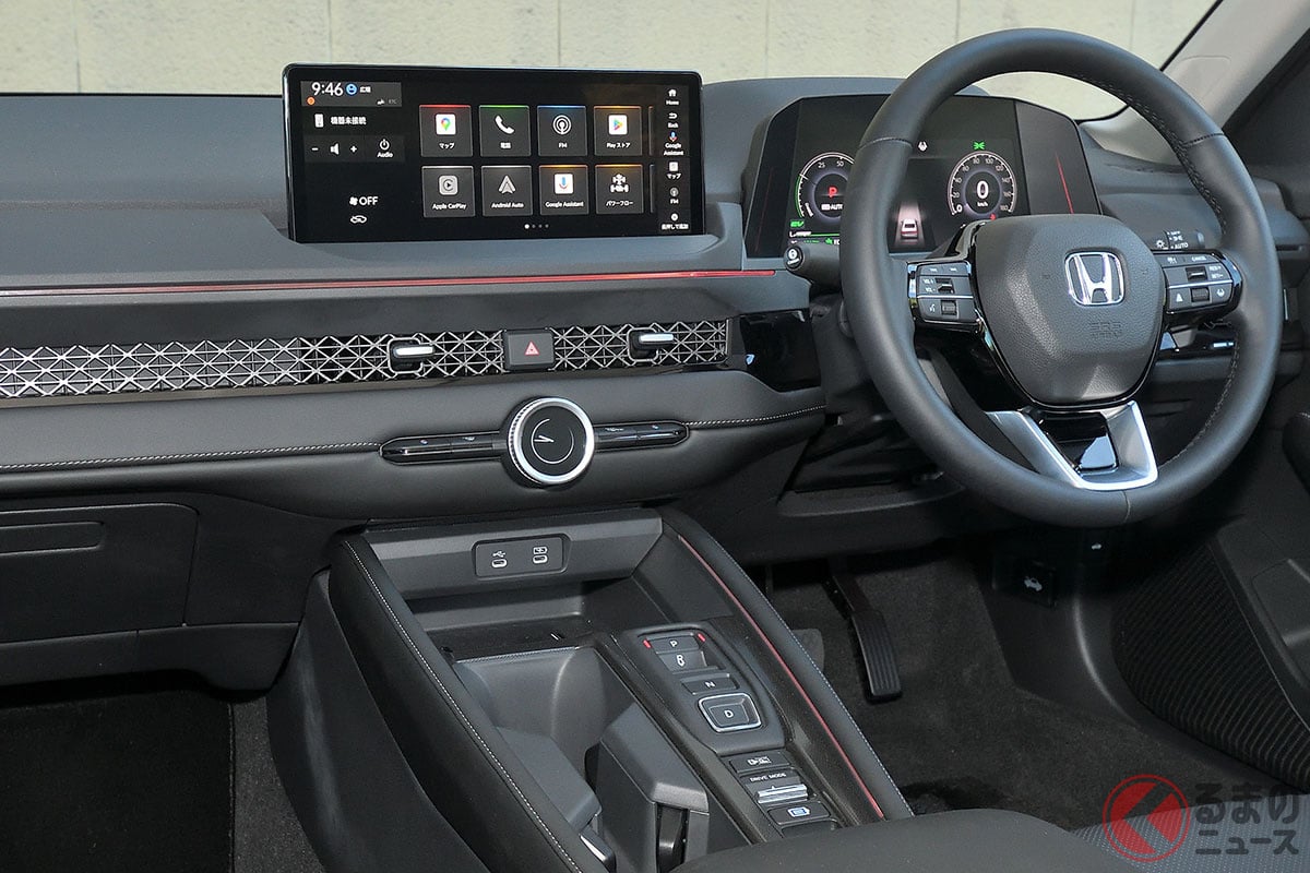 先進感あふれるホンダ新型「アコード」のコクピット