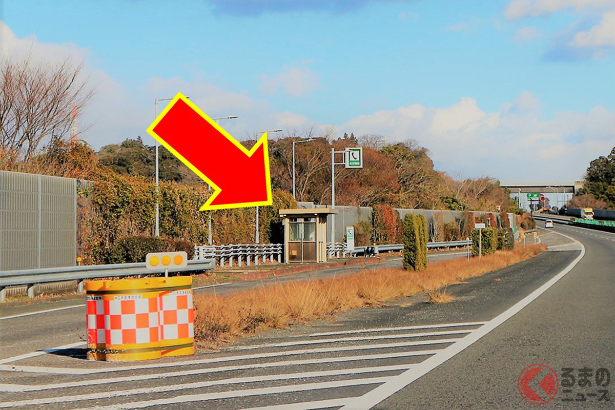 高速道路上にある「謎のバス停」は何のためにある？