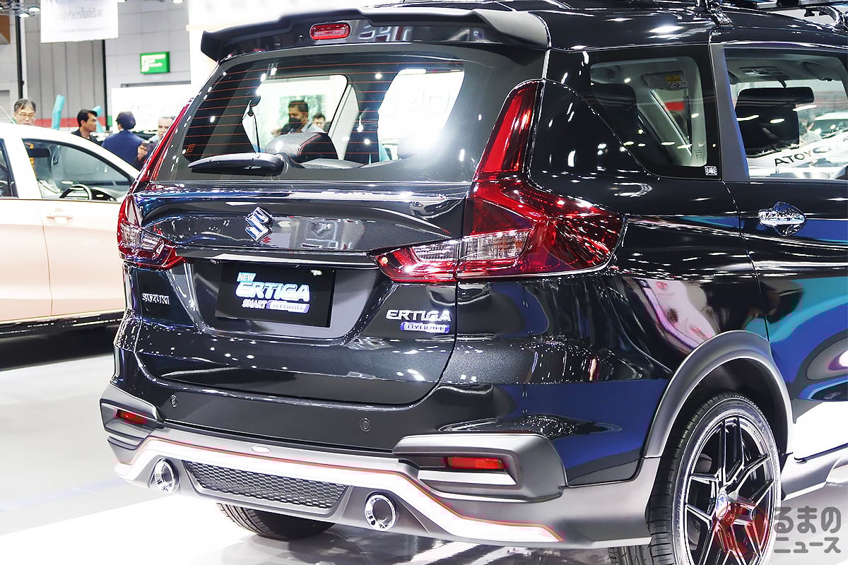 コンパクトなミニバン スズキ「エルティガ SMART HYBRID」が大胆にカスタマイズ!