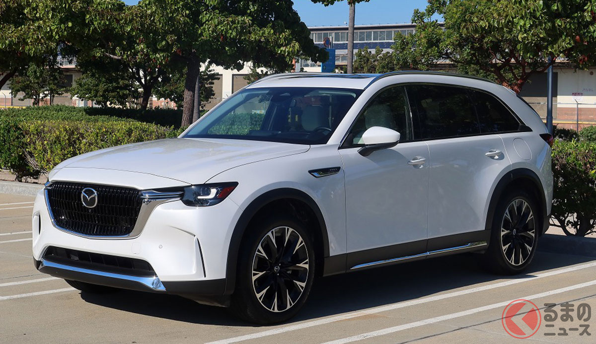 マツダの3列シートSUV「CX-90」(米国仕様)