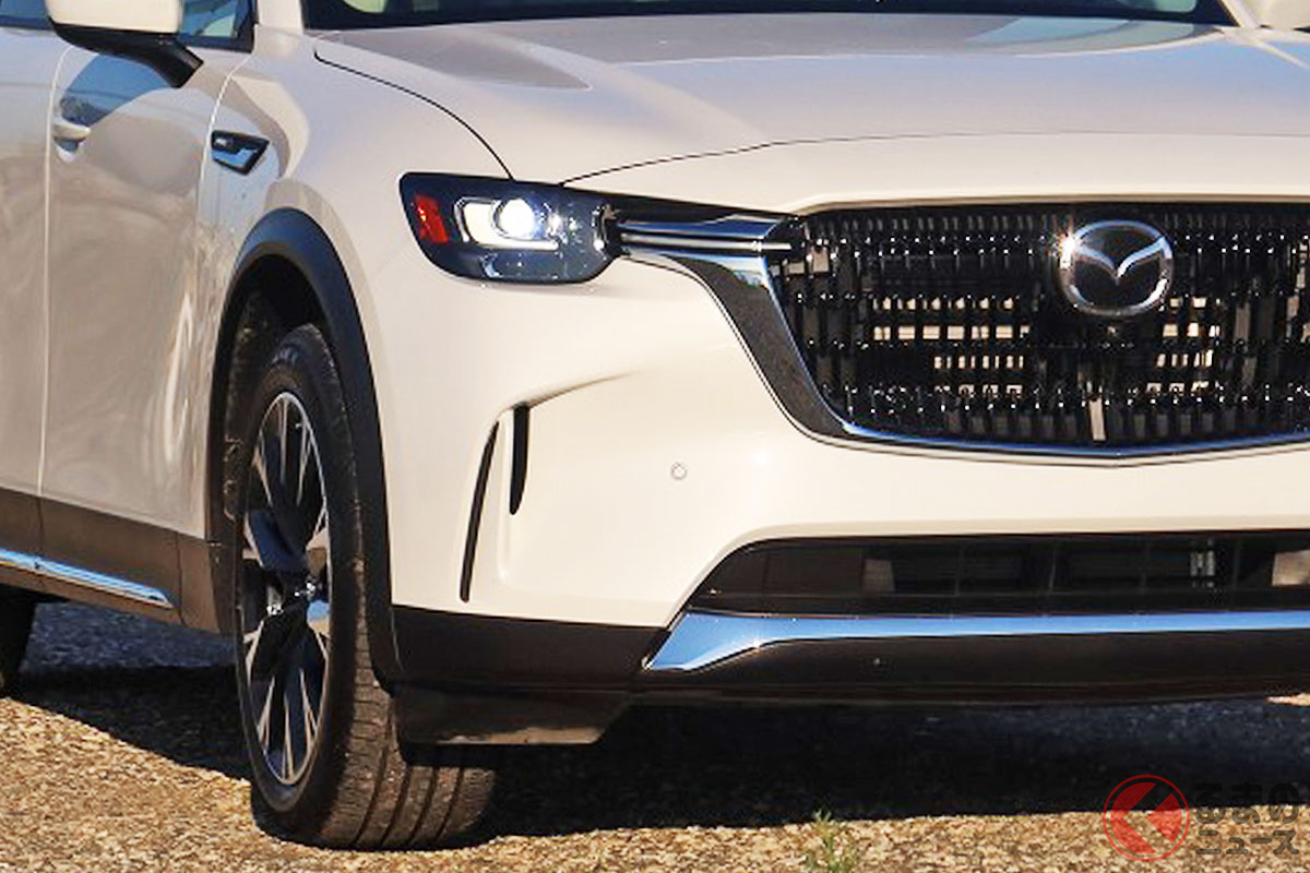 最上級SUV「CX-80」どんなモデルで登場?(画像は「CX-90」)