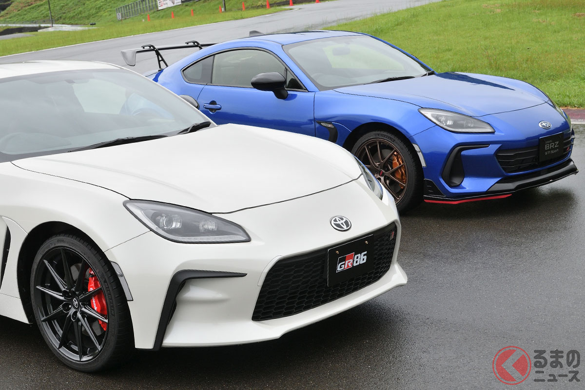 トヨタ「GR86 RZ“40th Anniversary Limited”」/スバル「BRZ STIスポーツ」