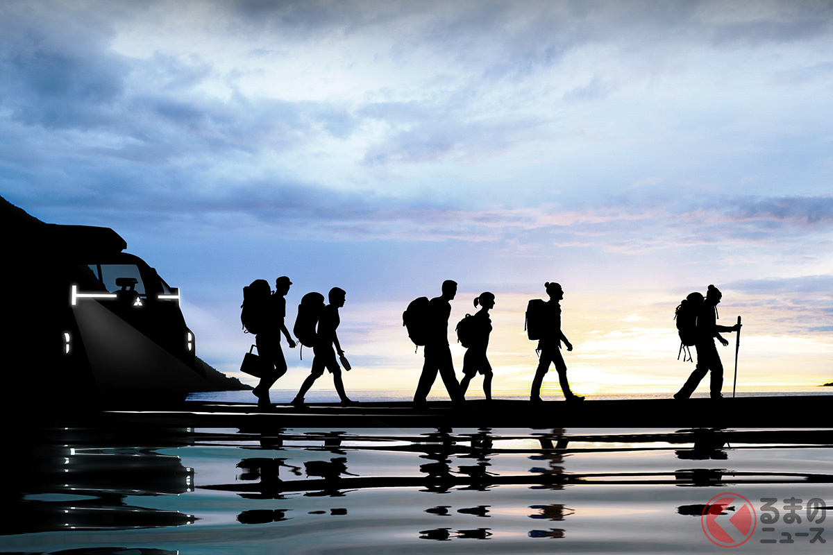 謎のティザー画像に写されたモビリティがきになる!