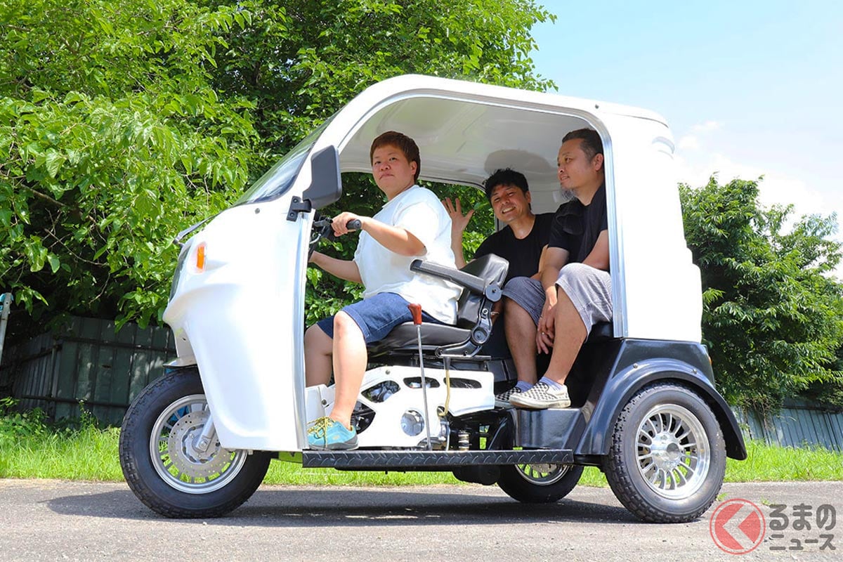 3人乗れて最高に楽しい「APトライク125」