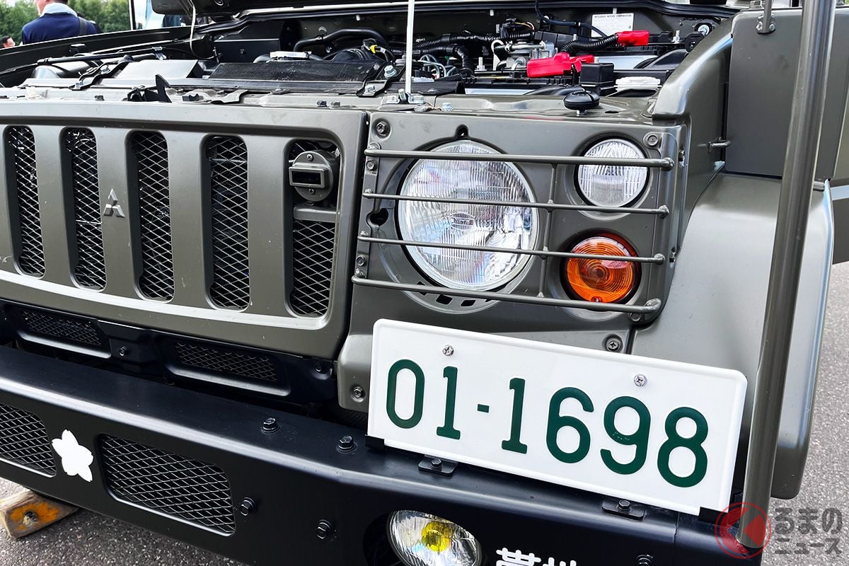 自衛隊車両の中でも見かける機会が多い「73式小型トラック&1/2tトラック」(画像は1/2tトラック)