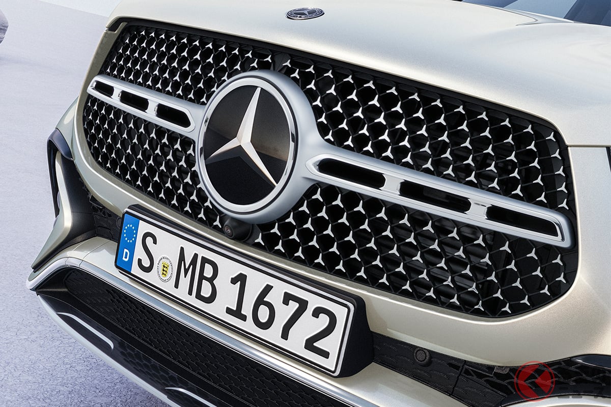 新型「GLE/GLEクーペ」は精悍さを増したシングルルーバータイプの「スターパターンフロントグリル」を採用