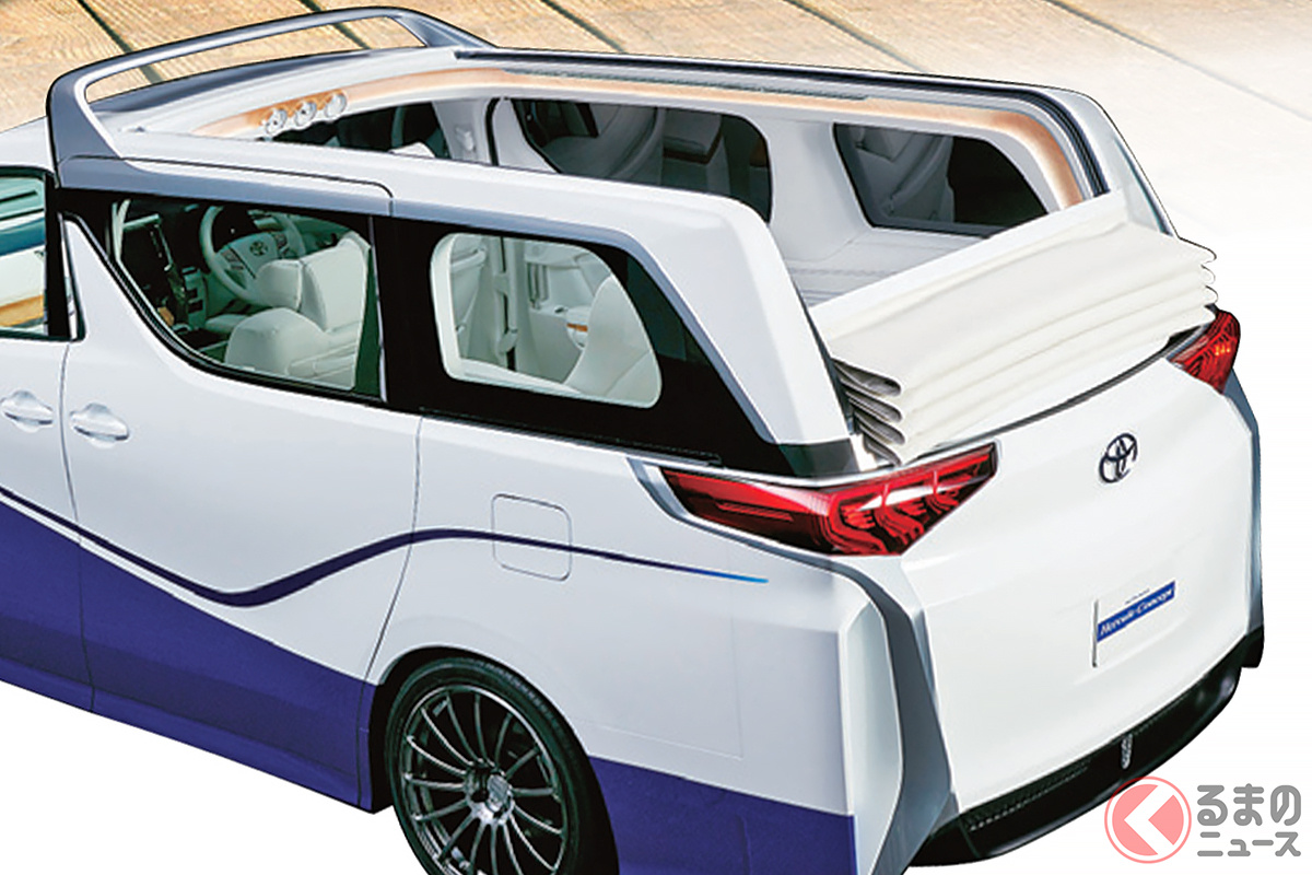 「えっ…!」衝撃のアルファードオープンカー「アルファード エルキュール コンセプト」とは