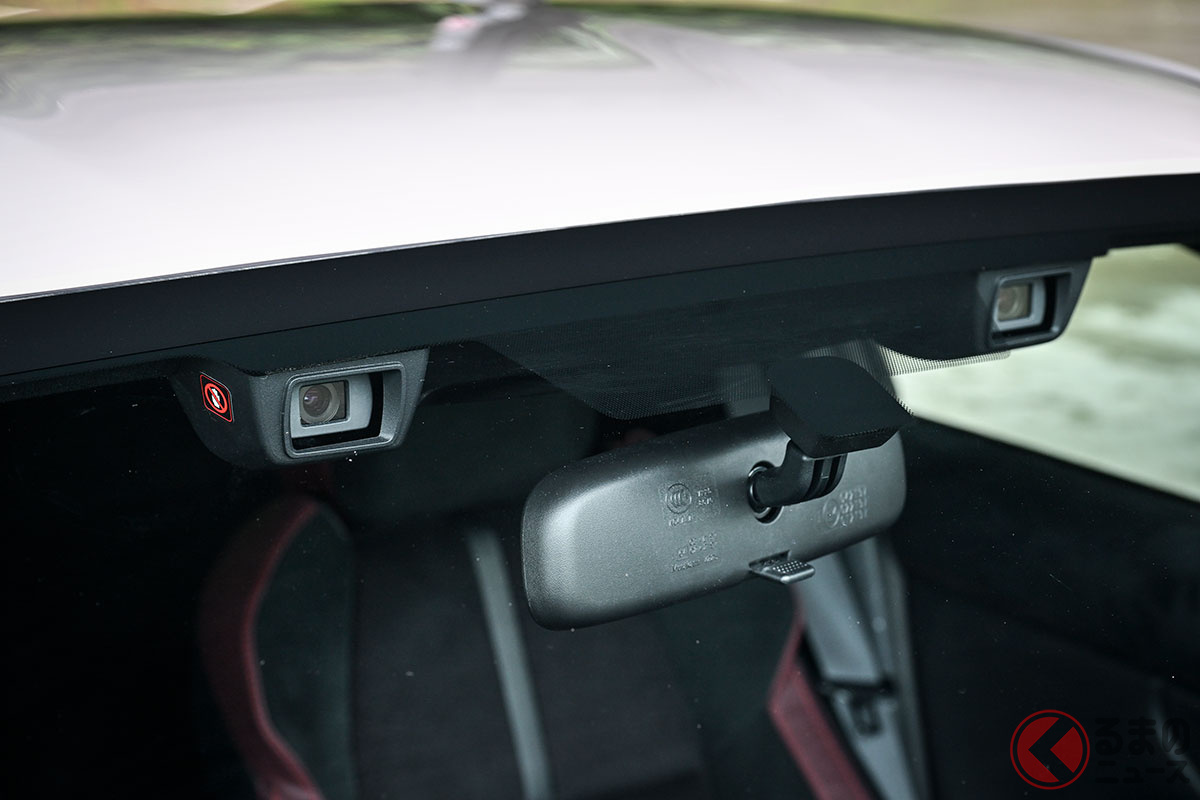 「BRZ」のMT車に搭載された「アイサイト」