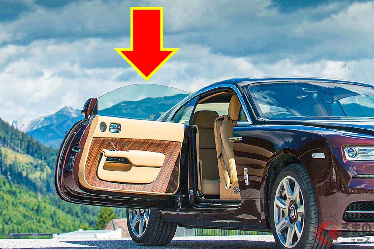 ドアの前側が開いてる! 謎の「スーサイドドア」の存在意義とは