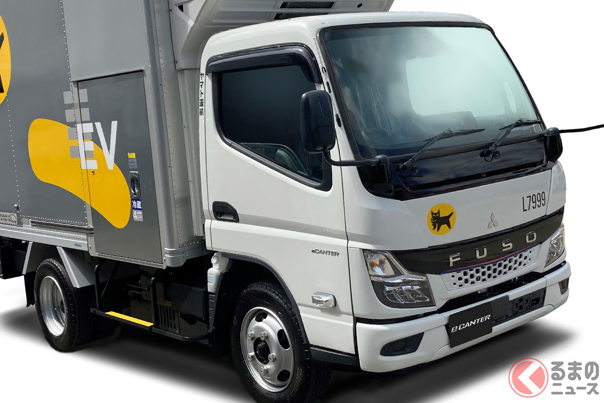 ヤマト運輸の導入される新型「eキャンター」