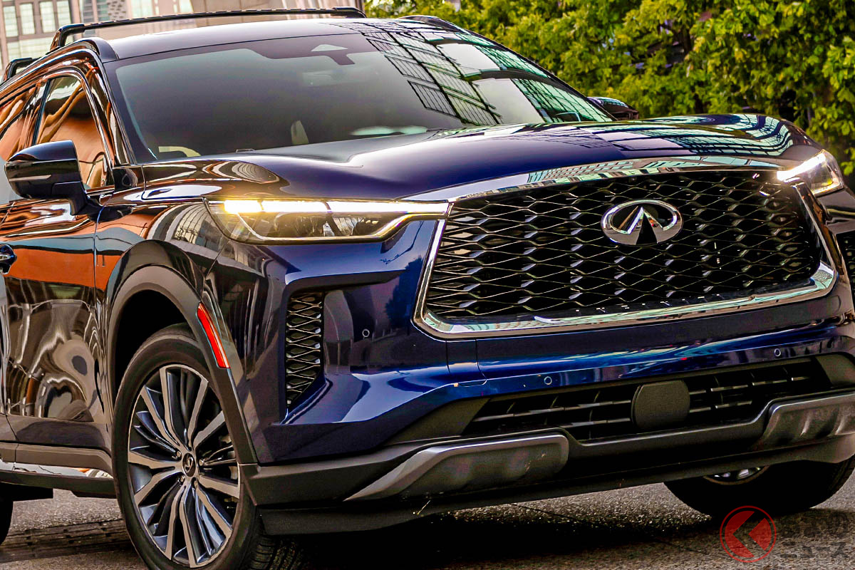 内装が豪華すぎ!…インフィニティ”高級3列SUV”「QX60」