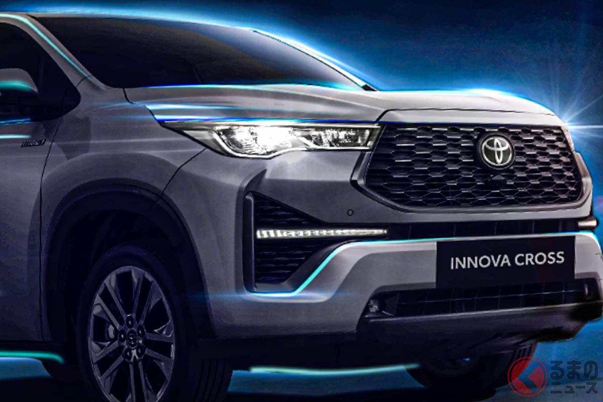 迫力顔がすごい! トヨタの新型SUVミニバン「イノーバ ハイクロス」