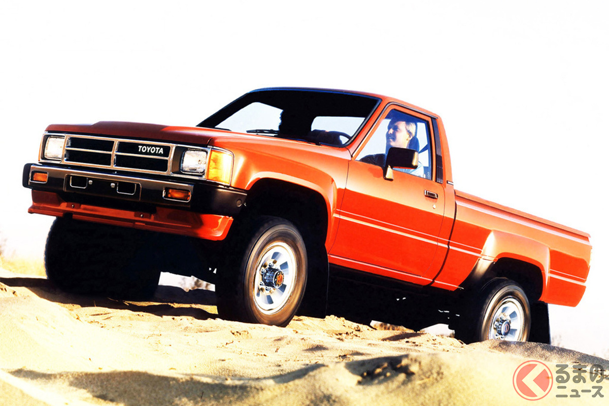 マーティも憧れた! トヨタ「ハイラックス」4代目モデル